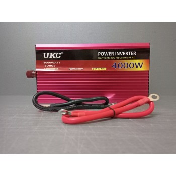 Инвертор (преобразователь) 12V-220V 4000W